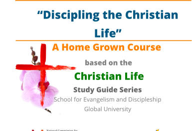 “Discipling the Christian Life” A Home Grown Course  based on the  Christian Life  Study Guide Series Global University School for Evangelism and Discipleship